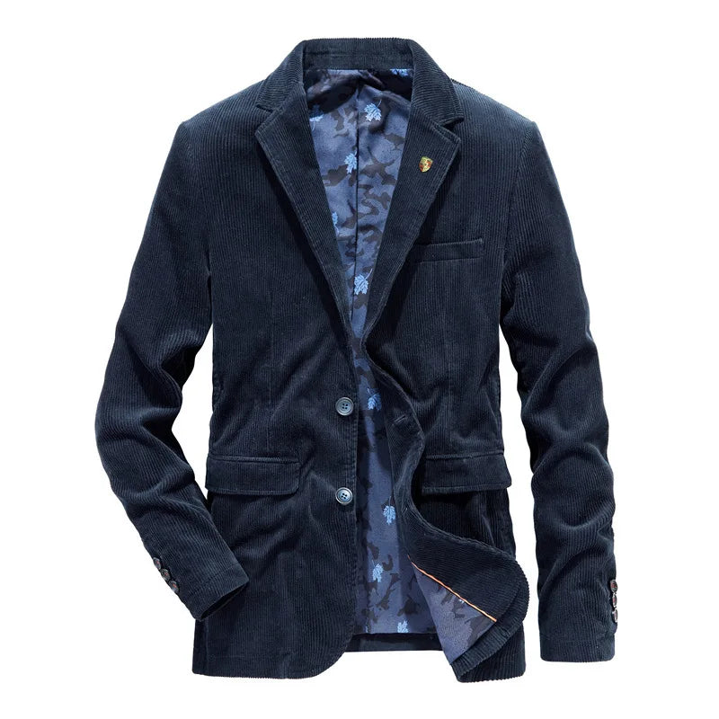 Austin | Cord-Blazer für Herren – Klassische Eleganz in Braun