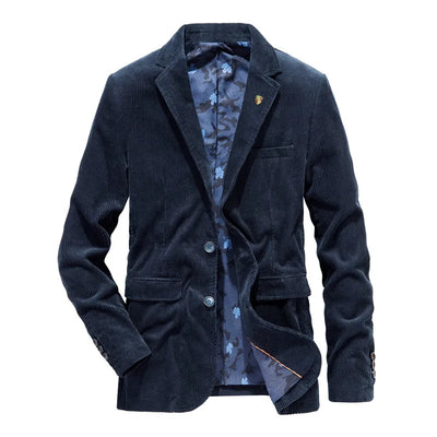 Austin | Cord-Blazer für Herren – Klassische Eleganz in Braun