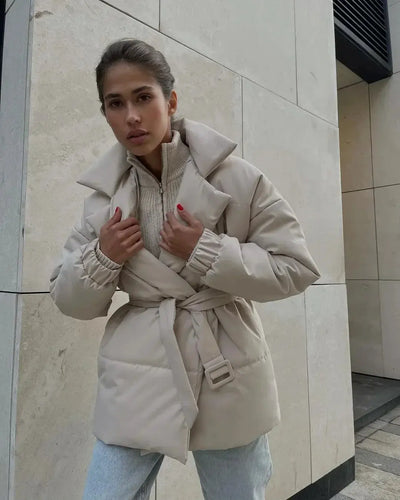 Senna | Pufferjacke - Mit Gürtel Zendoo.de