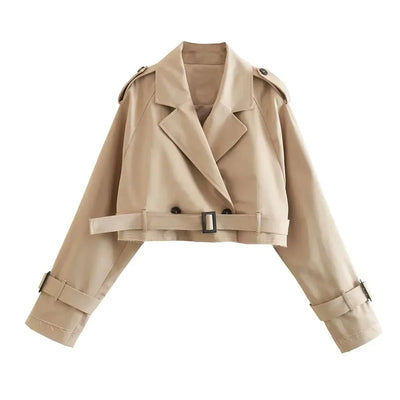 Leonie | Gekürzter Trenchcoat Zendoo.de
