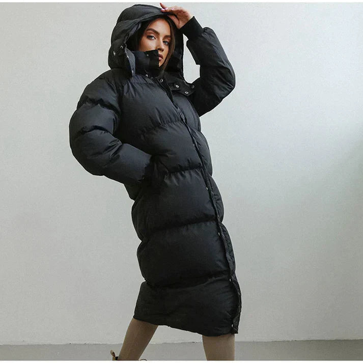 Lea | Lange Pufferjacke