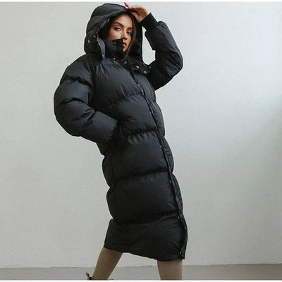 Lea | Lange Pufferjacke