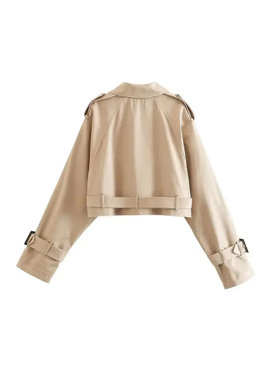 Leonie | Gekürzter Trenchcoat Zendoo.de