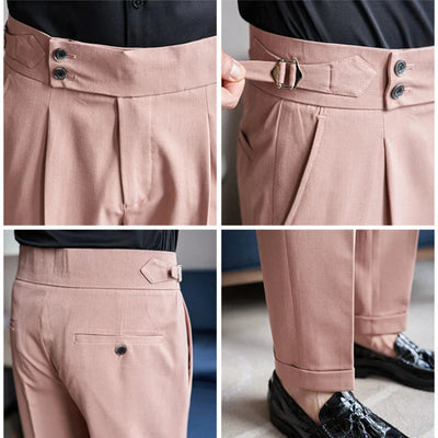 Alaric | Hose mit hohem Bund Stilvoll bequem und pflegeleicht