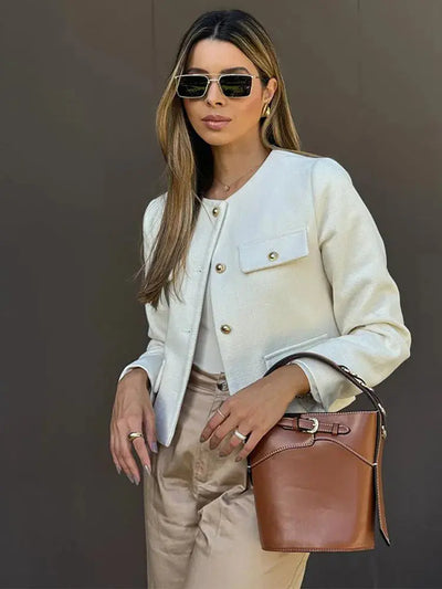 Susie | Klassischer Tweed-Blazer Zendoo.de