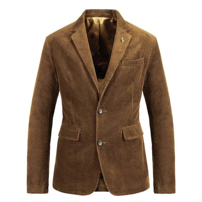 Austin | Cord-Blazer für Herren – Klassische Eleganz in Braun