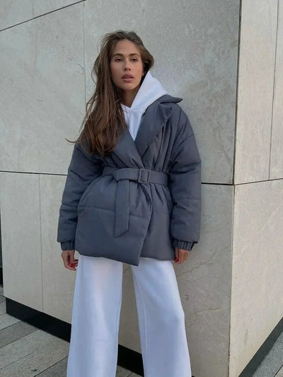 Senna | Pufferjacke - Mit Gürtel Zendoo.de