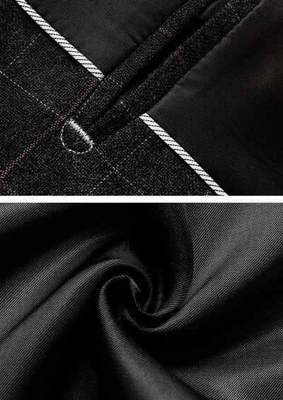 Gianni | Schwarzer Karo-Blazer