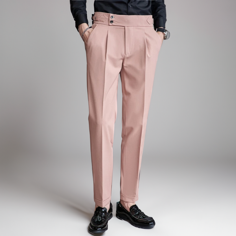 Alaric | Hose mit hohem Bund Stilvoll bequem und pflegeleicht