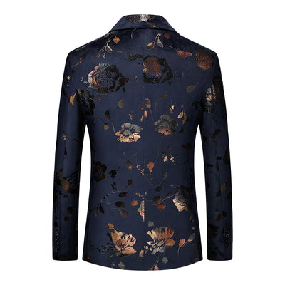Dylan | Luxuriöser Herren-Blazer mit floralen Mustern
