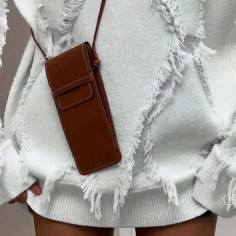Clara | Übergroßer Pullover mit Quasten für Damen Zendoo.de