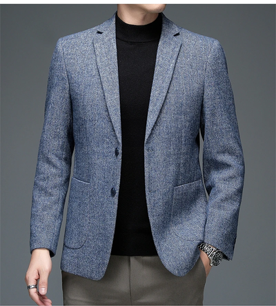 Givano | Eleganter Herrenblazer in Grau