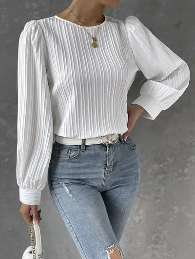 Emma | Zeitlos Elegante Bluse Zendoo.de