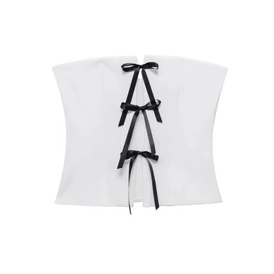 Eveline | Schleife Korsett-Top