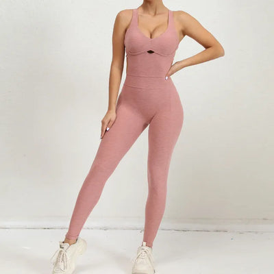 Birte | Bequemer rückenfreier Sport-Overall für Frauen