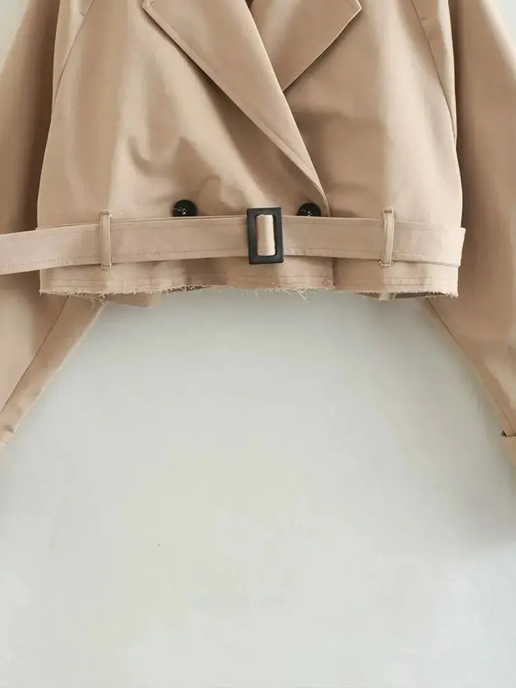 Leonie | Gekürzter Trenchcoat Zendoo.de