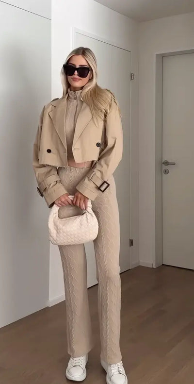 Leonie | Gekürzter Trenchcoat Zendoo.de