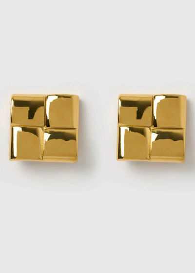 Maya | Glänzende Gold-Ohrringe Zendoo.de