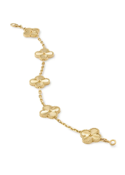 Lila | Luxuriöses Majorelle-armband in Gold Zendoo.de
