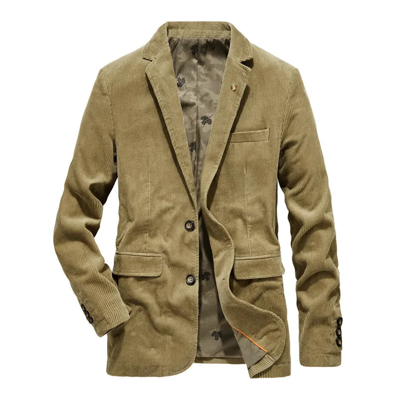 Austin | Cord-Blazer für Herren – Klassische Eleganz in Braun