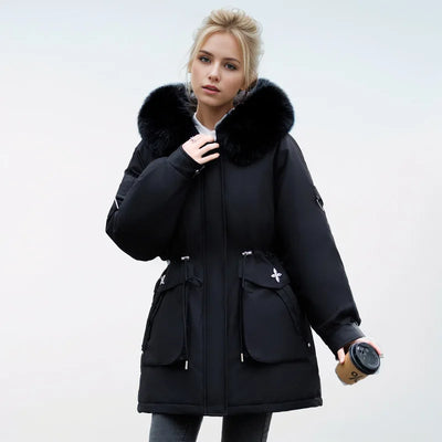 Tanja™ | Die stilvolle Kunstfelljacke