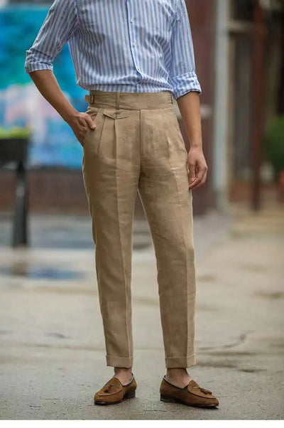 Lukas | Premium High Waisted Trousers