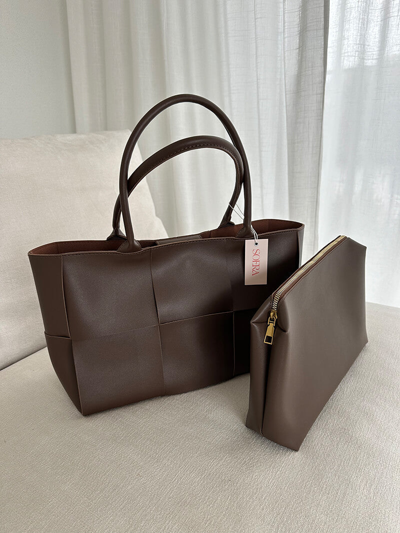 Alice | Zeitlose Handtasche im Flechtdesign
