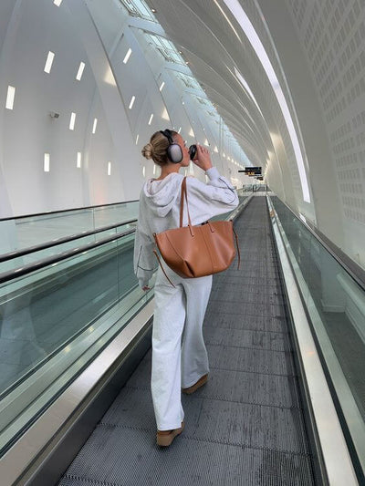 Olinda | Elegante Damen-Shopper aus Kunstleder