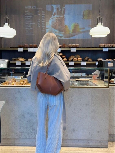 Olinda | Elegante Damen-Shopper aus Kunstleder