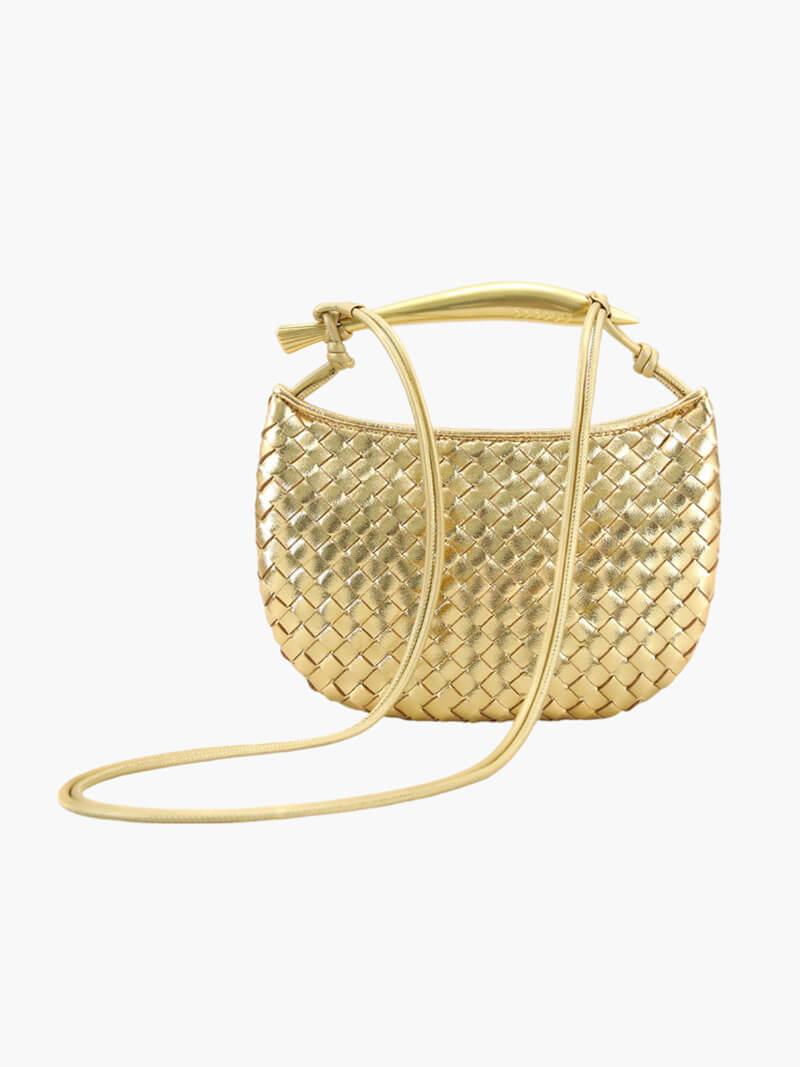 Clio | Tasche aus geflochtenem Kunstleder