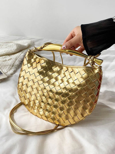 Clio | Tasche aus geflochtenem Kunstleder