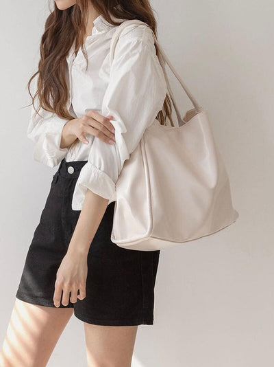 Lilli | Schlichte Damen-Tasche aus Kunstleder
