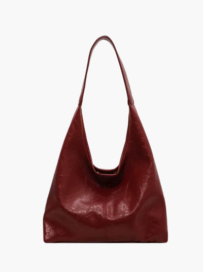Caroly | Minimalistische Schultertasche aus Kunstleder