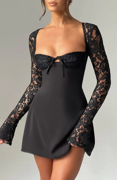 Lucilla | Satin-Minikleid