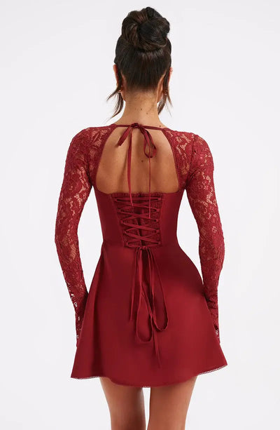 Lucilla | Satin-Minikleid