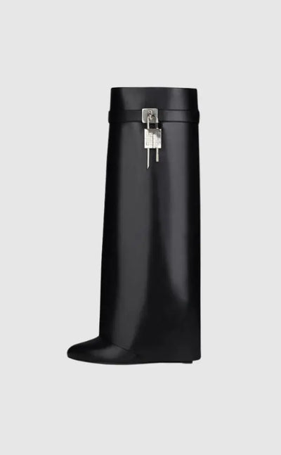 Sophie | Hochwertige Hilary-Stiefel aus Schwarzem Rindsleder – Eleganz und Qualität Zendoo.de
