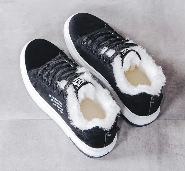 Jovie | Lässige Winterschuhe mit Plüschbesatz Zendoo.de