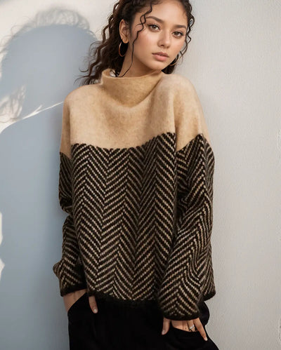 Elena | Bequemer Rollkragenpullover Zendoo.de