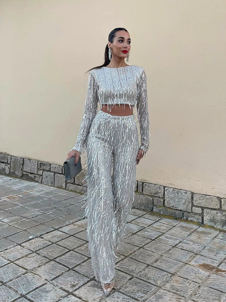 Lia |  Glanzliebe Glitzernde Verzierte Set