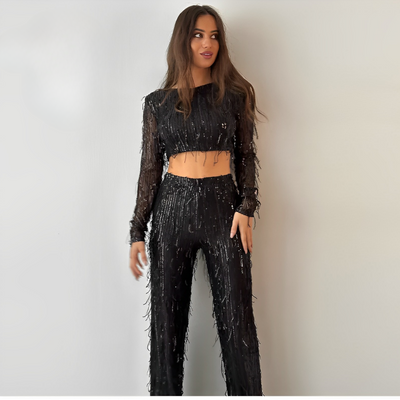 Lia |  Glanzliebe Glitzernde Verzierte Set