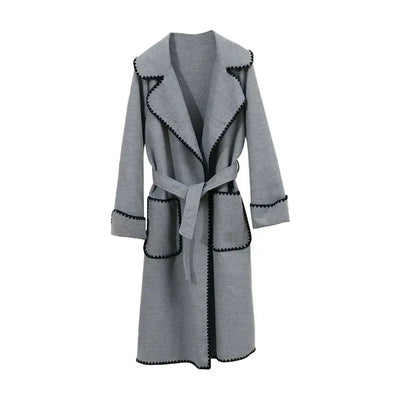Bea | Revers-Taschenmantel für Damen Zendoo.de