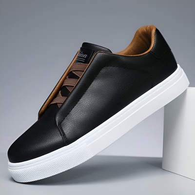 Alexander | Hochwertiger weißer Herrensneaker aus Leder