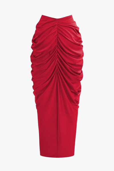 Desiree | Elegantes Off-Shoulder-Set mit Drapierung