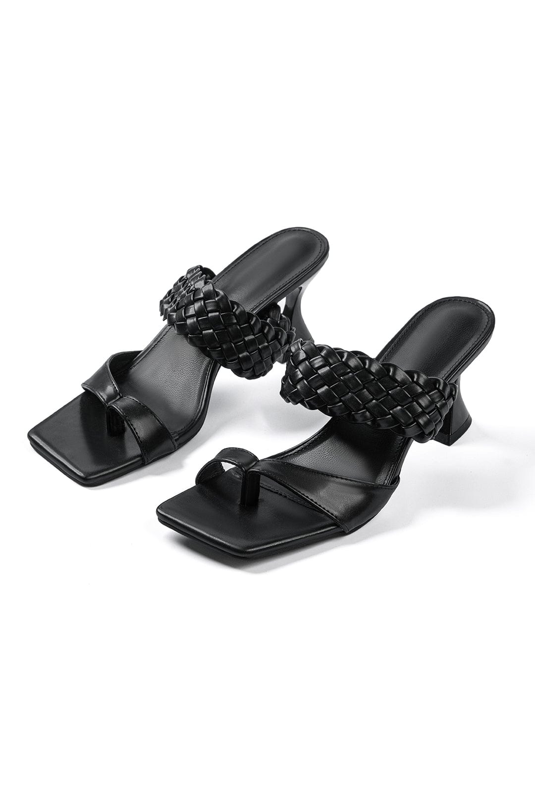 Elegante Sandaletten mit geflochtenem Riemen