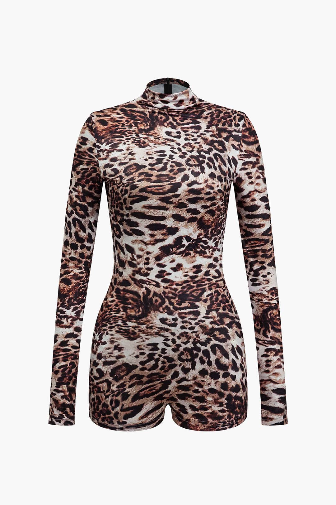 Leona | Langarm-Body mit Leopardenmuster