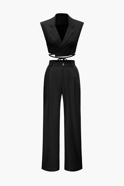 Mira | Elegantes Zweiteiler-Set mit Cropped-Top