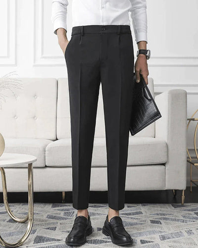 Walker | Hoch taillierte Slim Fit Business-Hose