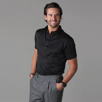 Jack | Saubere Leistung Dehnbar Slim Fit Kurzarm-Poloshirt