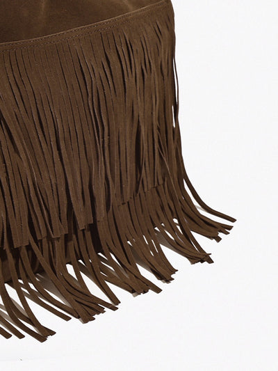 Isla | Boho Hobo-Tasche mit Fransen