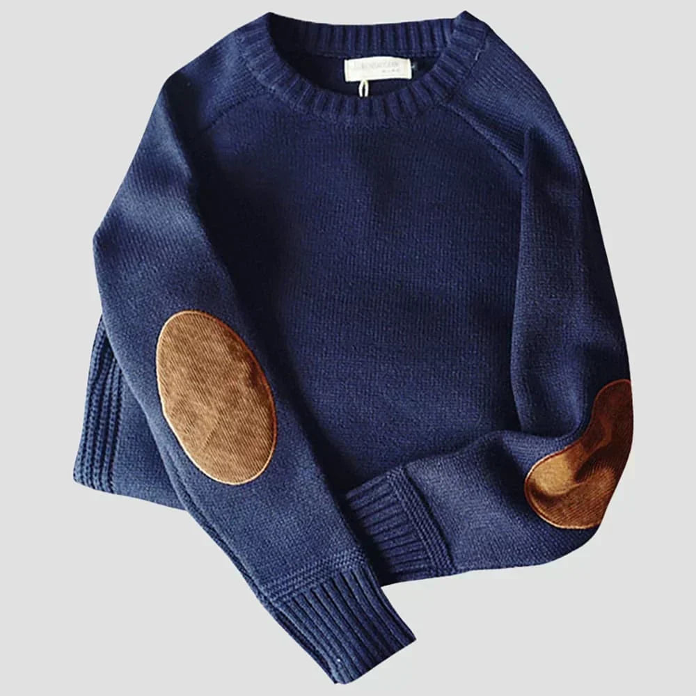Bruno | Gestryckter Winterpullover